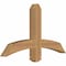 Ekena Millwork Bellingham Timber Gable Bracket, Western Red Cedar, 36"W x 21"H x 3 1/2"D x 3 1/2"F, 14/12 Pitch GBW036X21X0404BEL00SWR - alternate 5